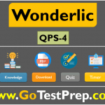 Wonderlic Practice Test: 10 Sample Question Answers QPS SET-4