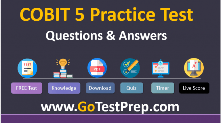 COBIT-2019 Free Exam Questions