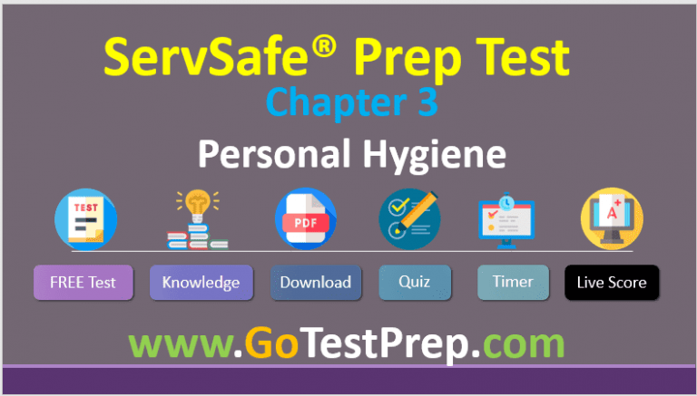 which activity is an example of poor personal hygiene servsafe