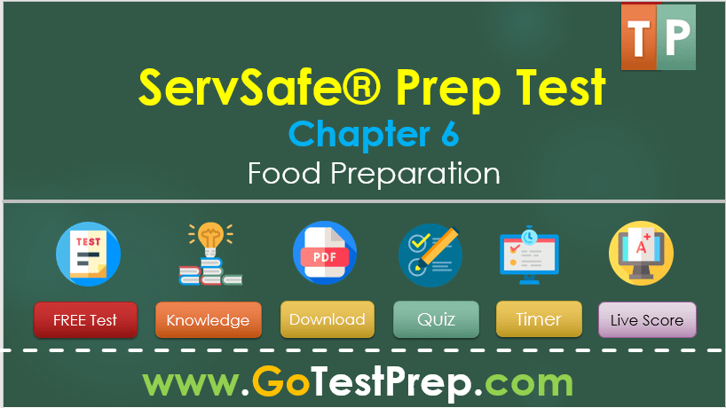 ServSafe Test Question Answers on Food Preparation-min