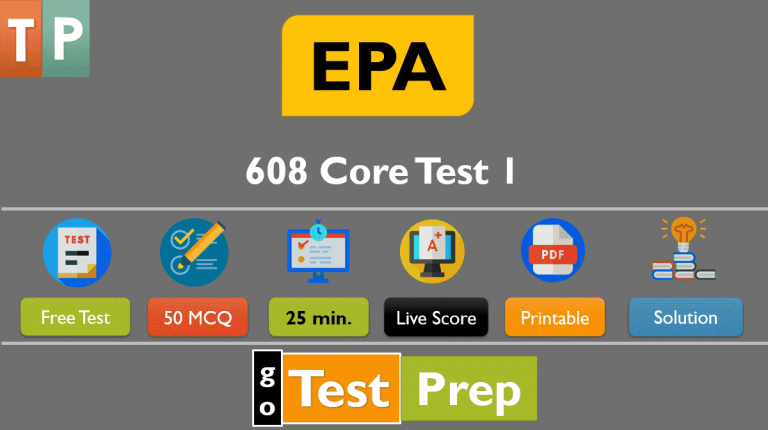 EPA 608 Practice Test Core Question Answers 2021 [Online Free]