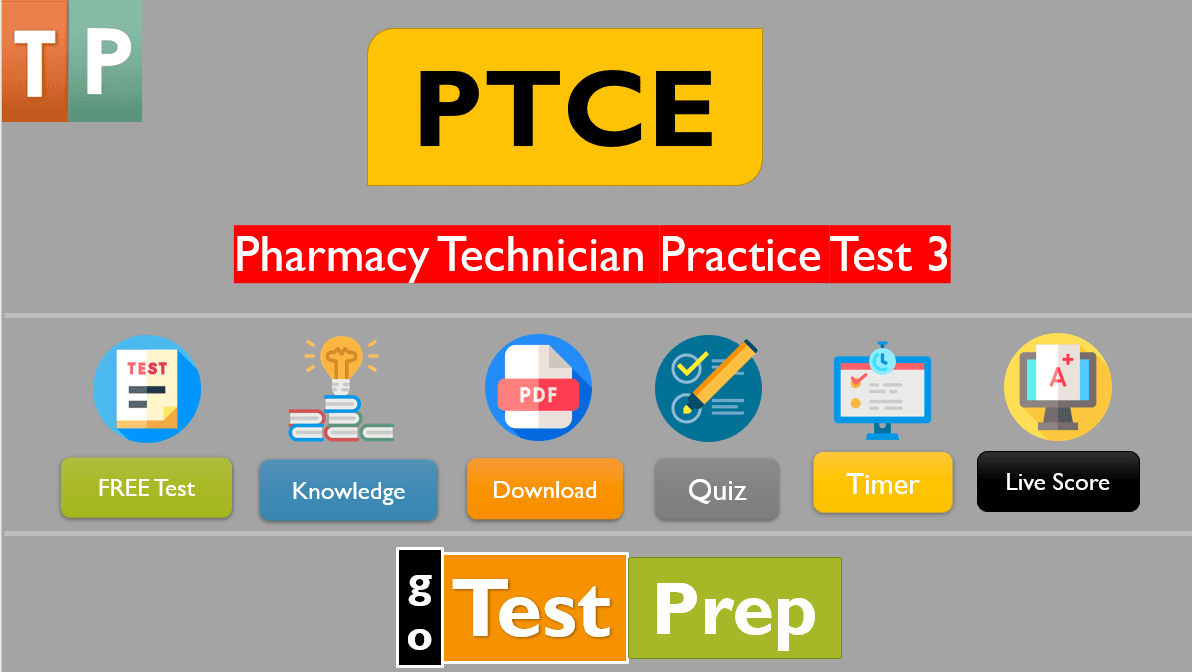 Pharmacy Technician Practice Test 2021 FREE Online Quiz 