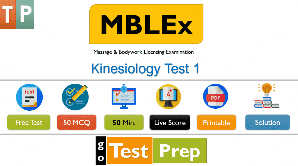 MBLEx Kinesiology Practice Test 2021 (Massage Therapy Exam)