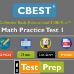 cbest math practice test