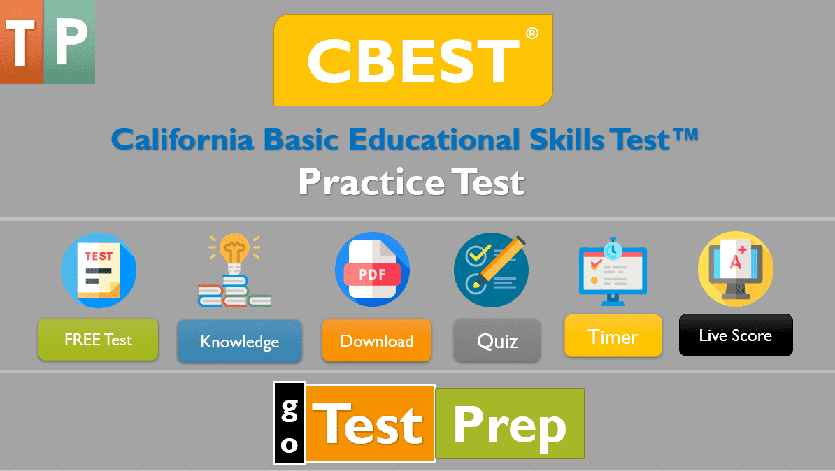 Free CBEST Practice Test 2022 PDF