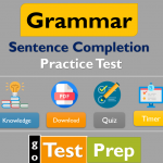 Sentence Completion Practice Test 2025 Questions Answers