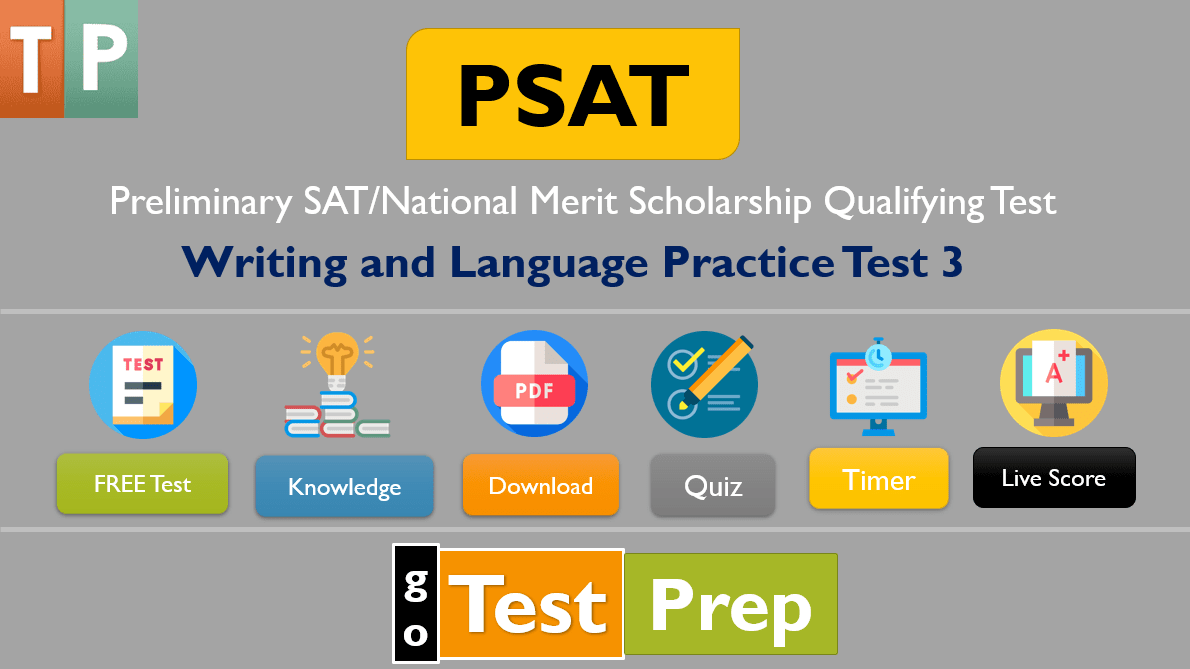 Free PSAT Writing and Language Practice Test (Free Printable PDF)