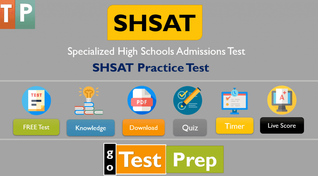 SHSAT Practice Test 2022 (UPDATED) Free Sample PDF