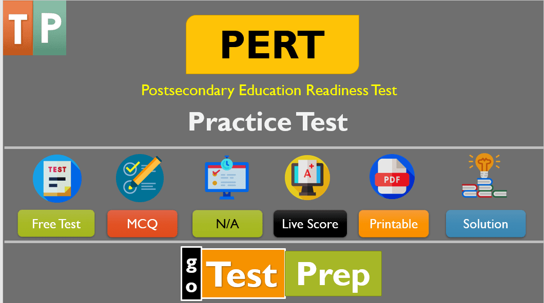 PERT Practice Test 2022 Free Printable PDF