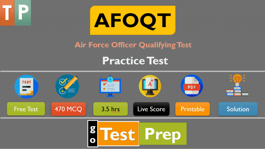 AFOQT Practice Test 2021 (Free Question Answers PDF)