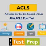 AHA ACLS Post Test Answer Key 2023