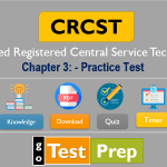 IAHCSMM CRCST Practice Test - Chapter 3 [UPDATED 2024]