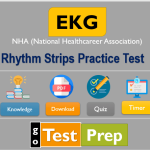 EKG Rhythm Strips Practice Pre Test 2025