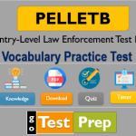 PELLETB Vocabulary Practice Test 2024 for CHP (California Highway Patrol) Officer Exam