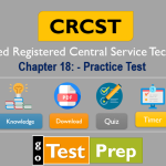 IAHCSMM CRCST Practice Test – Chapter 18