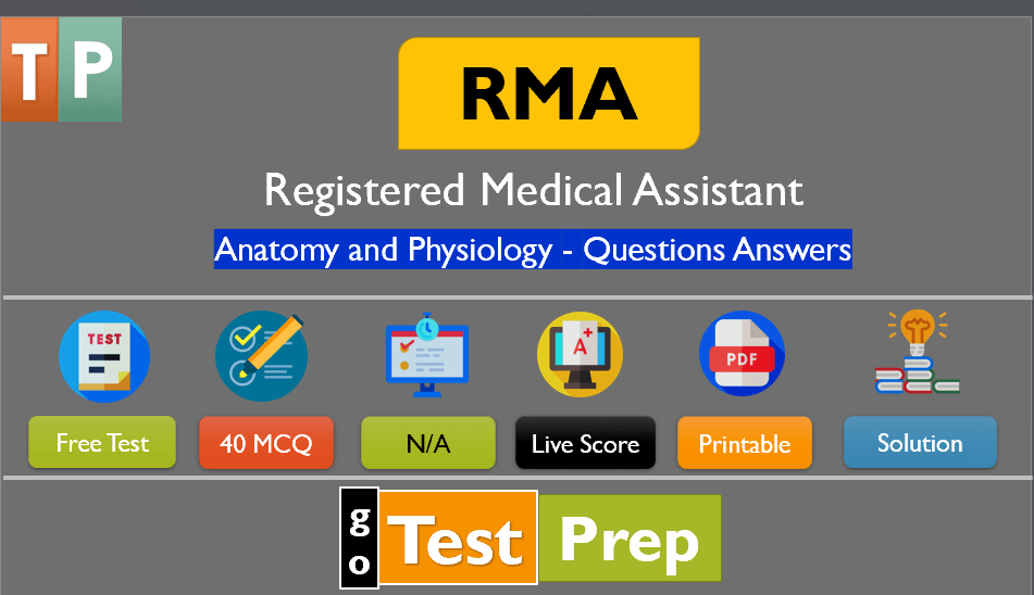 Anatomy and Physiology RMA Exam Prep Practice Test 2024