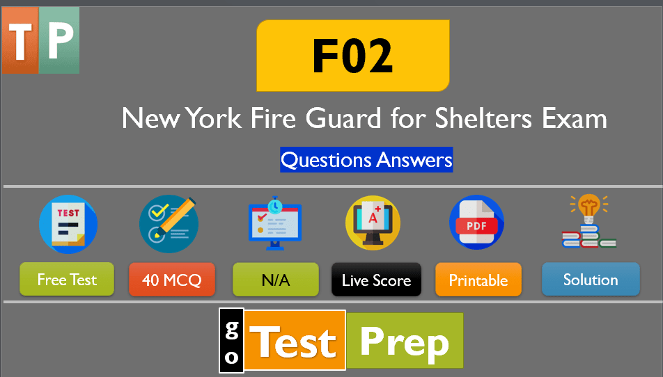 Questions and Answers for New York Fire Guard for Shelters Exam