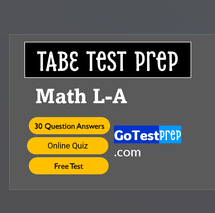 TABE 11&12 Math Practice Test 2024 [Level A UPDATED]