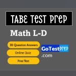 TABE 11&12 Math Practice Test Level D 2024