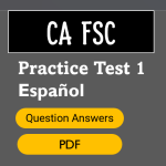 California FSC Practice Test Spanish 2024 (Certificado de Seguridad de Armas de Fuego)