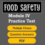 Module 4: Managing Your Food Safety Plan Question Answers