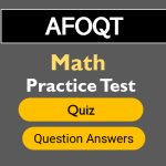 AFOQT Math Knowledge Practice Test (Sample Question Answer)