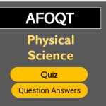 AFOQT Physical Science Practice Test 2025 (Sample Question Answer)