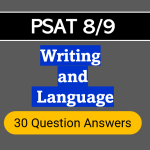 FREE PSAT 8/9 Writing and Language Practice Test 2025