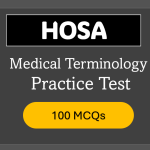 HOSA Medical Terminology Practice Test 2025 Official Study Guide [PDF]