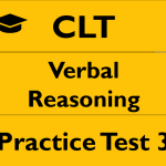 CLT Verbal Reasoning Practice Test 3 - Philosophy/Religion