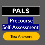 PALS Precourse Self-Assessment Answer PDF 2024